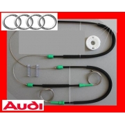 Audi A3 8L 96-03 Podnośnik ZESTAW przód Prawy 2/3D